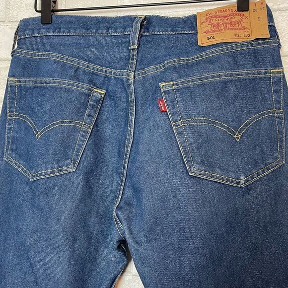 Levi’s 90s Vintage Coolmax 501 Jeans 34 - Picture 4 of 10
